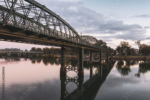 bridge over the river