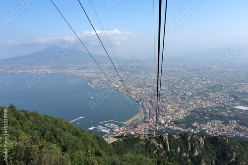 Castellammare di Stabia - Panorama dalla Funivia del Faito