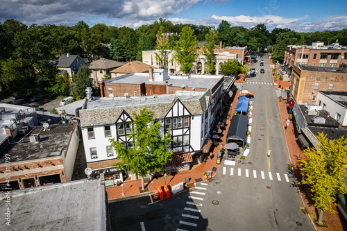 Aerial Landscape of Maplewood New Jersey 