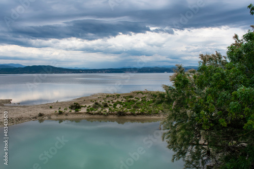 Riserva Naturale Foce dell'Isonzo - Isola della Cona. View on the River Isonzo Mouth Reserve near Monfalcone, Italy.