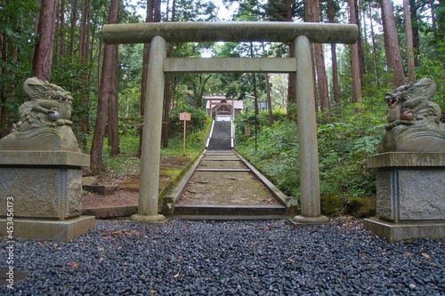 真名井神社の参道