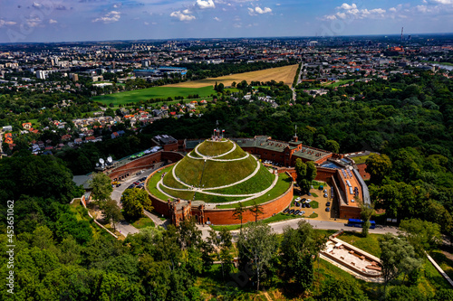 Kosciuszko Hügel Krakau | Luftbilder vom Kosciuszko Hügel in Krakau (Polen) | Kopiec Kościuszki