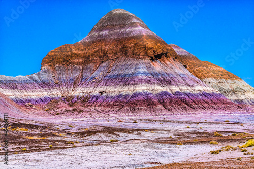 Colorful The Tepees Painted Desert Petrified Forest National Park Arizona