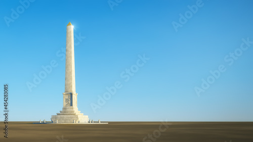 Egypt obelisk with space for your content