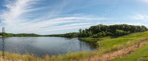 Panorama view of Indian Head lake