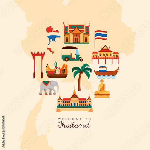 welcome thailand poster