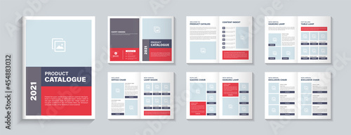 Product Catalog Design Template Layout