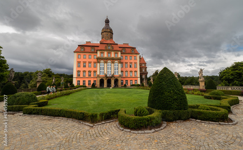 Książ Castle near Wałbrzych in Poland