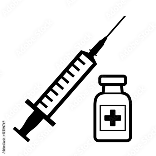 ikona insuliny i strzykawki