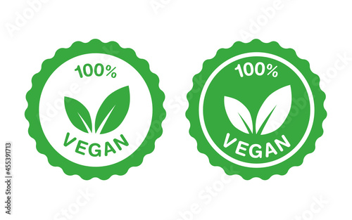vegan approved stamp badge sticker
