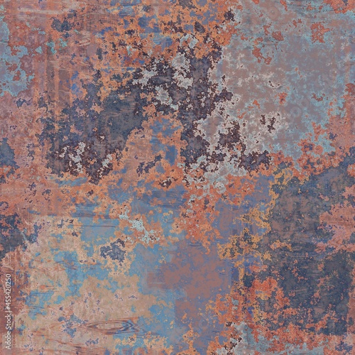 Seamless grunge rusty metal background texture
