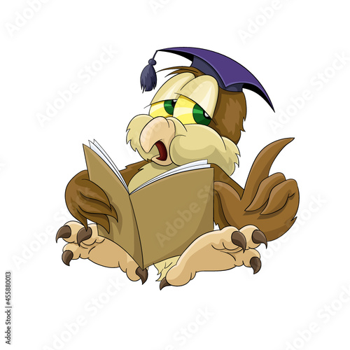 czytająca sowa