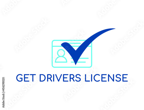 drivers license icon