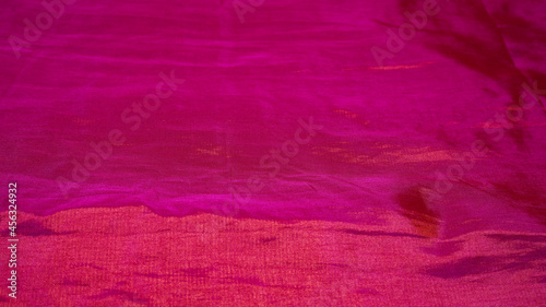 Pink texture of an Indian saree