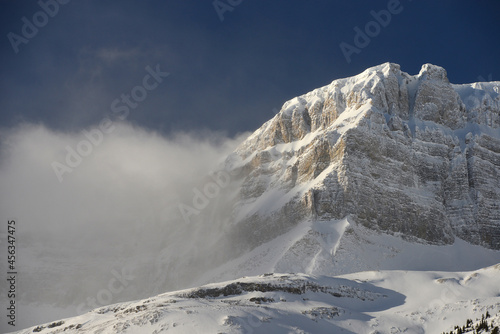 winter canadian rockies