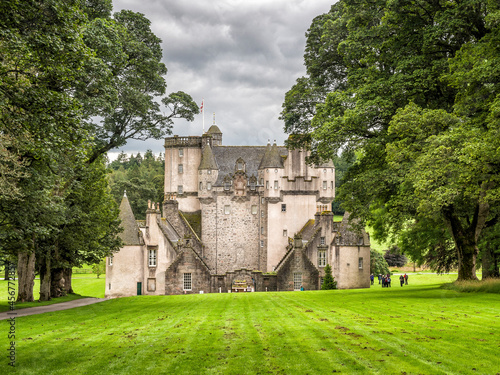 old castle in the park