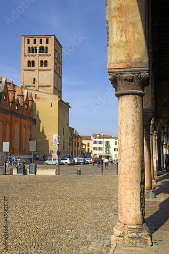 Medieval city of Mantova (Mantua), Italy. Mantova is UNESCO World Heritage Site