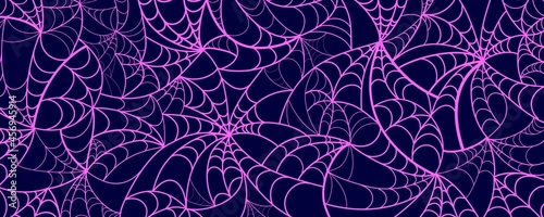spider web pattern, halloween background, weird background and texture , seamless pattern with spider