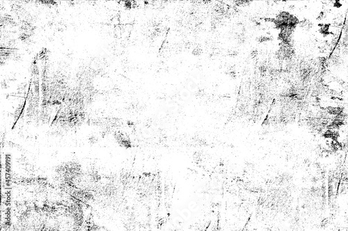 Rough black and white texture vector. Distressed overlay texture. Grunge background. Abstract textured effect. Vector Illustration. Black isolated on white background. EPS10