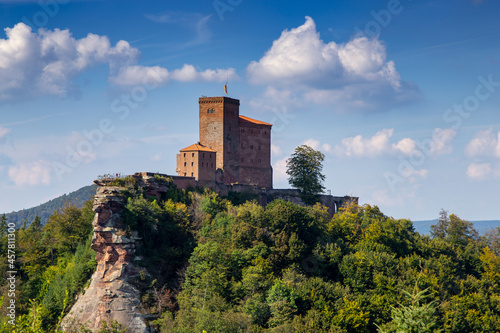 Burg Trifels in Annweiler (Rheinland-Pfalz, Deutschland)