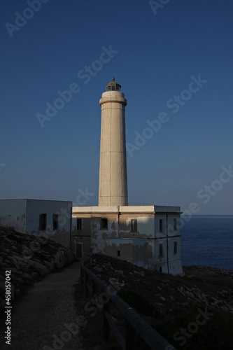 Italy, Salento, Otranto: Palascia Lighthouse, the easternmost point of Italy.
