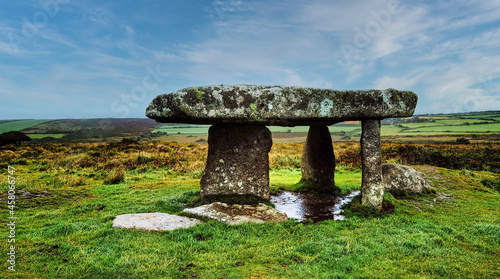 Lanyon Quoit - dolmen in Cornwall, England, United Kingdom