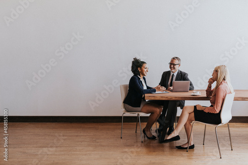 Business people discussing in a meeting room