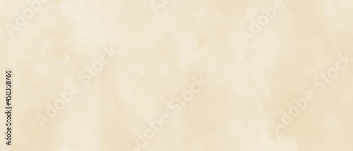 Vector watercolor texture. Hand drawn beige abstract vector illustration for background. Template for design. Vintage grunge surface. Empty blank.