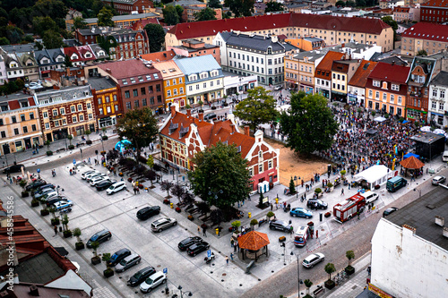 Stary rynek w Starogardzie Gdańśkim