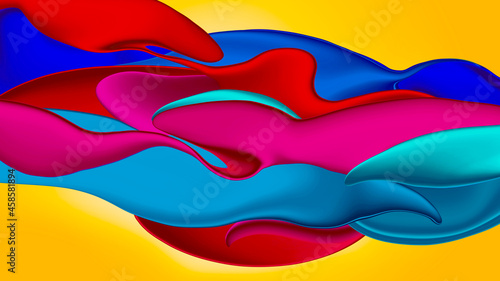 Abstract modern shape and color design background, Gradient colorful abstract background,