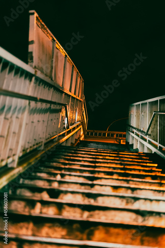 Steps at midnight