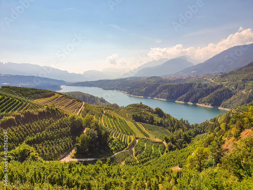 Landscape near Cles, South Tyrol