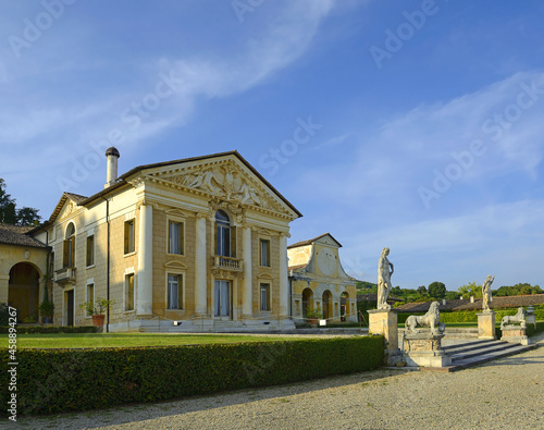 Villa di Maser (Villa Barbaro) by Italian Renaissance architect Andrea Palladio, Unesco world heritage, Italy