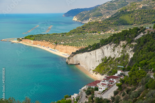 View of the Gargano coast