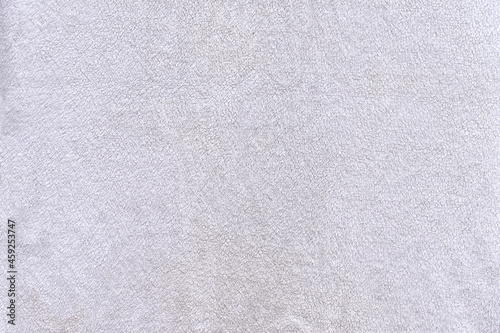 White natural towel ,closeup photo texture for pattern and background.