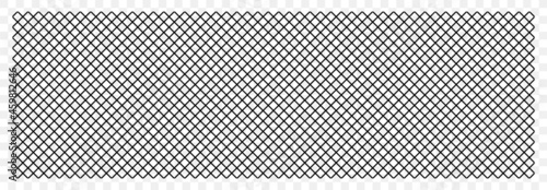 Geometric seamless pattern with squares. Lattice on transparent background.