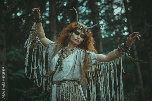 dance of a shaman woman