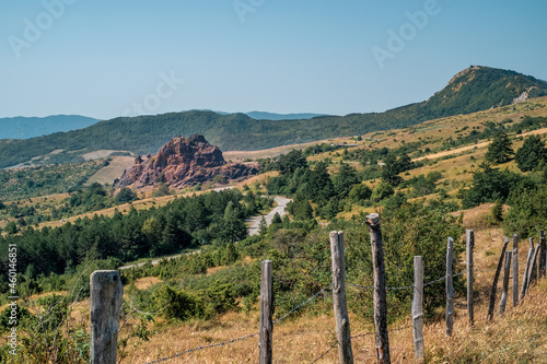 San Zanobi Stone - Sasso di San Zanobi - ophiolites rock formation in the municipality of Firenzuola, Tuscany, Italy