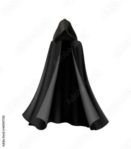 Black Cloak Illustration