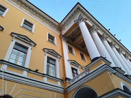 A facade of Four Seasons Hotel Lion Palace, Saint Petersburg