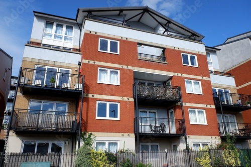 Modern apartment building at Penn Place, Northway, Rickmansworth