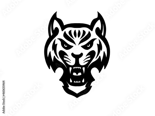 Tiger Mascot Graphic