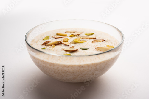 Rajgira Kheer or Amranth seed porridge