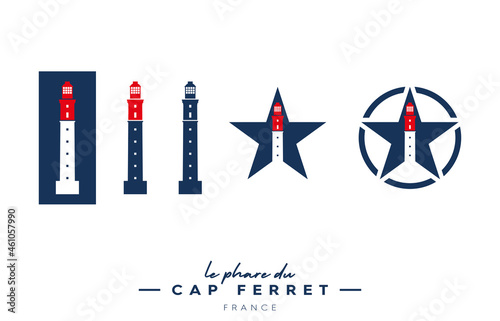 phare du Cap Ferret pictogrammes