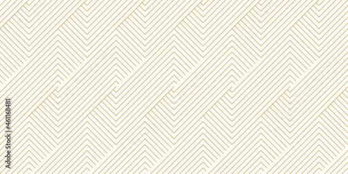 Background pattern seamless geometric line abstract gold luxury color vector.