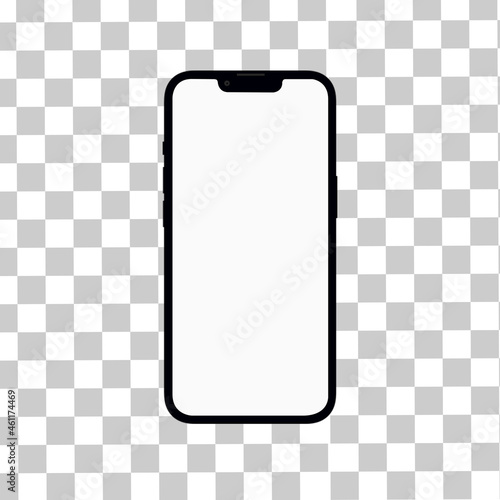 phone with blank screen