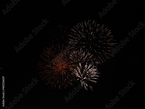 Fuegos artificiales en Alicante.