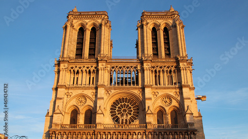 notre-dame cathedral in paris (france) 