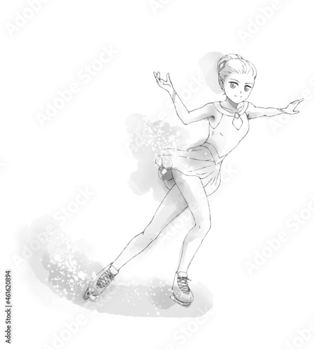 女子フィギュアスケート選手