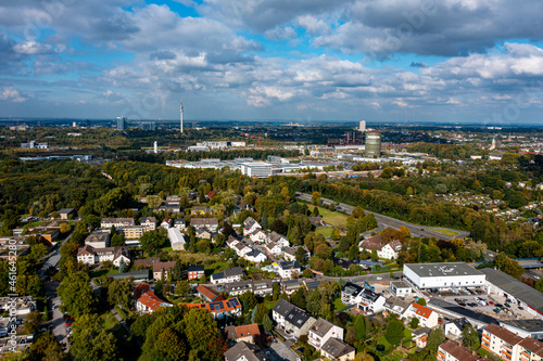 Panorama Luftbild Dortmund Hacheney Rombergpark Zoo Hoesch Hoerde Signal-Iduna-Park BFW